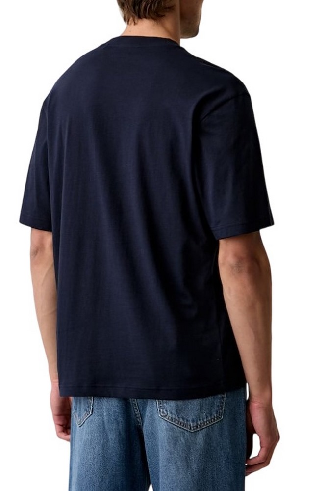 HUGO BOSS NAYONIX JERSEY T-SHIRT ΜΠΛΟΥΖΑ ΑΝΔΡΙΚΗ NAVY