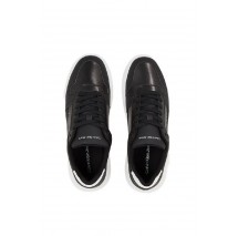 CALVIN KLEIN JEANS CHUNKY CUPSOLE LOW LTH IN SAT ΠΑΠΟΥΤΣΙ ΑΝΔΡΙΚΟ BLACK