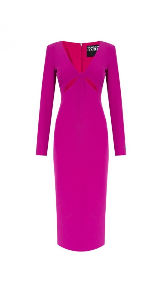 VERSACE JEANS COUTURE ΦΟΡΕΜΑ ΓΥΝΑΙΚΕΙΟ PLUM