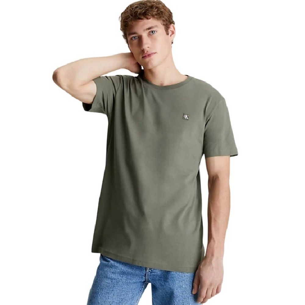 CALVIN KLEIN JEANS EMBRO BADGE T-SHIRT ΑΝΔΡΙΚΟ OLIVE