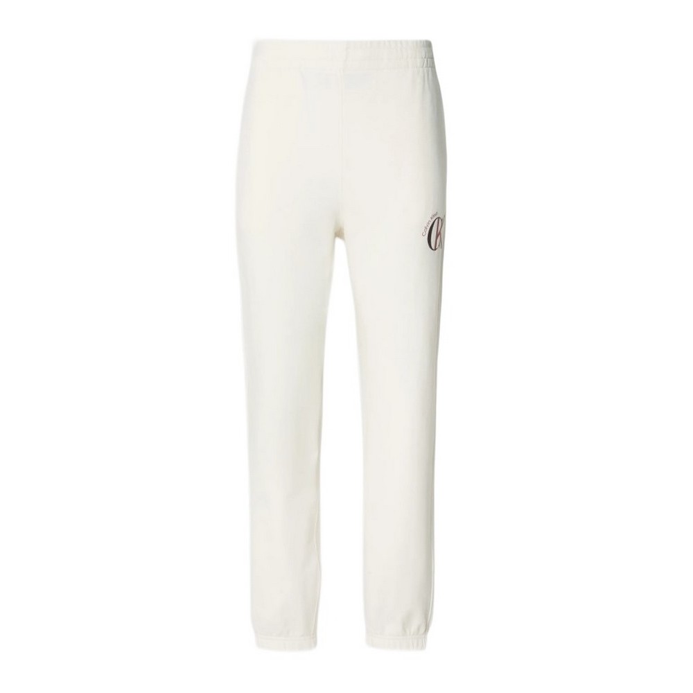 CALVIN KLEIN JEANS EU 350TERRY GRAPHIC JOGGER ΦΟΡΜΑ ΠΑΝΤΕΛΟΝΙ ΑΝΔΡΙΚΟ OFF WHITE