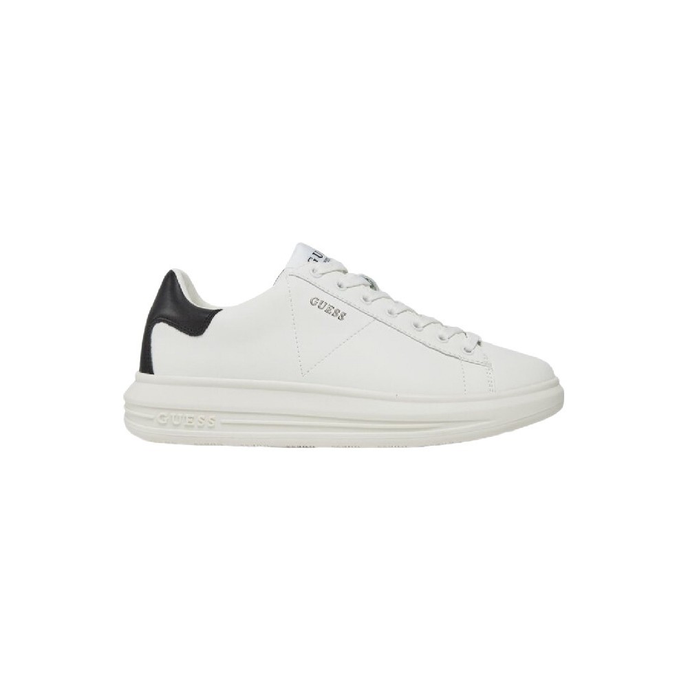 GUESS VIBO ΠΑΠΟΥΤΣΙ ΑΝΔΡΙΚΟ WHITE/BLACK