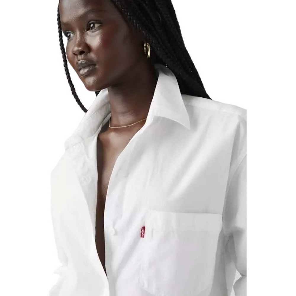 LEVIS® HARLIE NEW BF ΠΟΥΚΑΜΙΣΟ ΓΥΝΑΙΚΕΙΟ WHITE