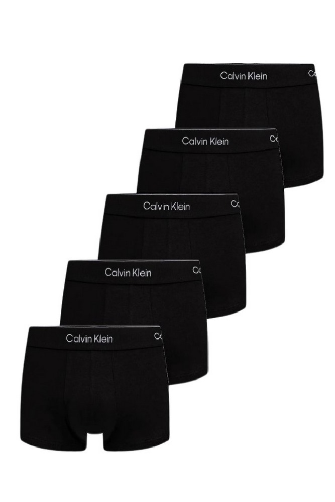 CALVIN KLEIN LOW RISE TRUNK 5PK ΕΣΩΡΟΥΧΟ ΑΝΔΡΙΚΟ BLACK