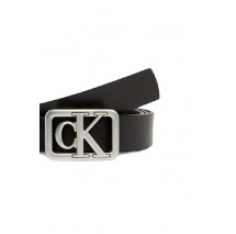 CALVIN KLEIN JEANS MONO PLAQUE BELT 25MM ΖΩΝΗ ΓΥΝΑΙΚΕΙΑ BLACK