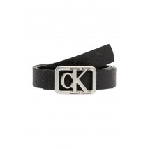 CALVIN KLEIN JEANS MONO PLAQUE BELT 25MM ΖΩΝΗ ΓΥΝΑΙΚΕΙΑ BLACK