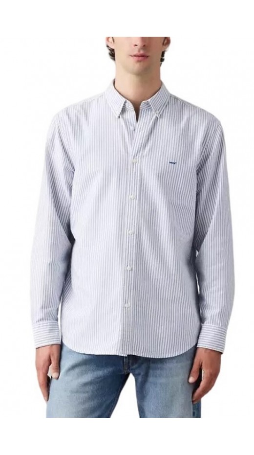 LEVIS AUTHENTIC BUTTON DOWN A72100023 ΠΟΥΚΑΜΙΣΟ ΑΝΔΡΙΚΟ BLUE