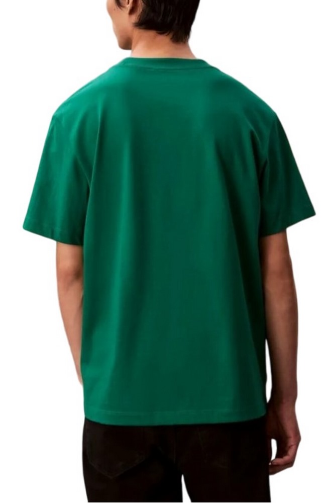 CALVIN KLEIN JEANS HERO MONOLOGO T-SHIRT ΜΠΛΟΥΖΑ ΑΝΔΡΙΚΗ LIGHT GREEN