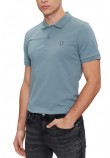 CALVIN KLEIN JEANS CK EMBRO BADGE SLIM POLO ΜΠΛΟΥΖΑ ΑΝΔΡΙΚΗ GOBLIN BLUE