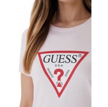 GUESS CN ORIGINAL T-SHIRT ΜΠΛΟΥΖΑ ΓΥΝΑΙΚΕΙΑ PINK
