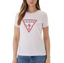 GUESS CN ORIGINAL T-SHIRT ΜΠΛΟΥΖΑ ΓΥΝΑΙΚΕΙΑ PINK