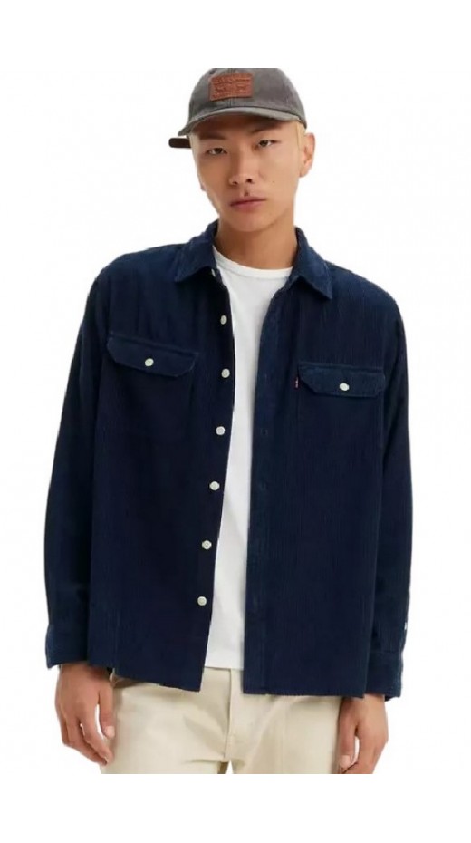 LEVIS JACKSON WORKER 195730230 ΠΟΥΚΑΜΙΣΟ ΑΝΔΡΙΚΟ BLUE