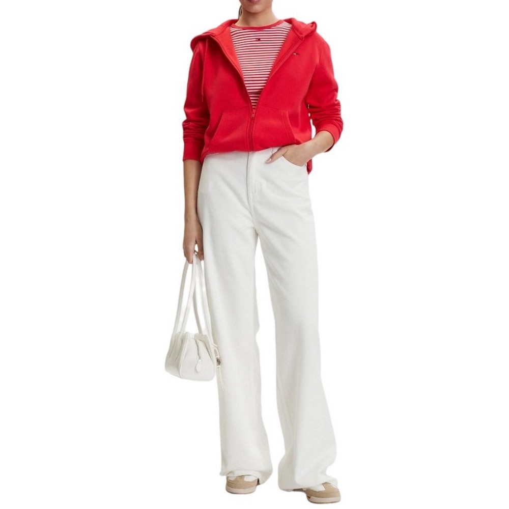 TOMMY JEANS CLAIRE HR WD BJ4199 ΤΖΙΝ ΠΑΝΤΕΛΟΝΙ ΓΥΝΑΙΚΕΙΟ DENIM WHITE