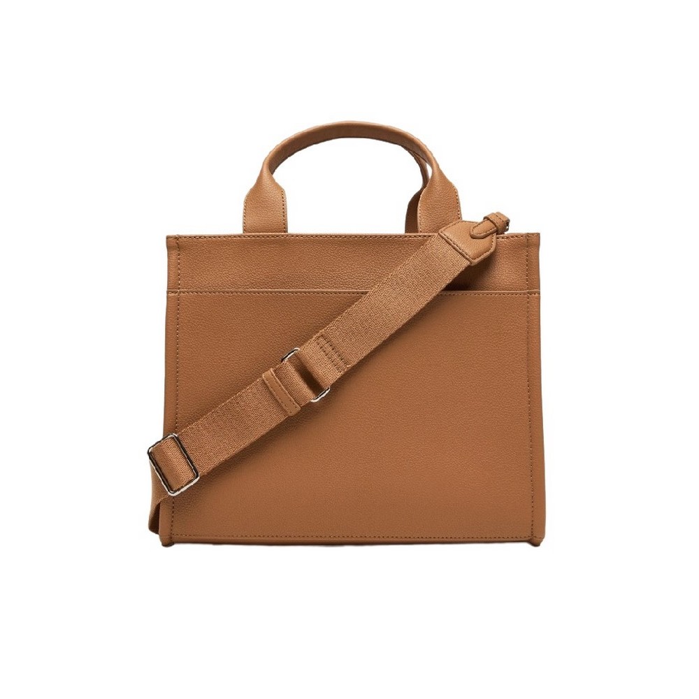 DKNY HADLEE TOTE HANDBAG R53AAR57 ΤΣΑΝΤΑ ΓΥΝΑΙΚΕΙΑ BROWN