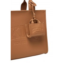 DKNY HADLEE TOTE HANDBAG R53AAR57 ΤΣΑΝΤΑ ΓΥΝΑΙΚΕΙΑ BROWN