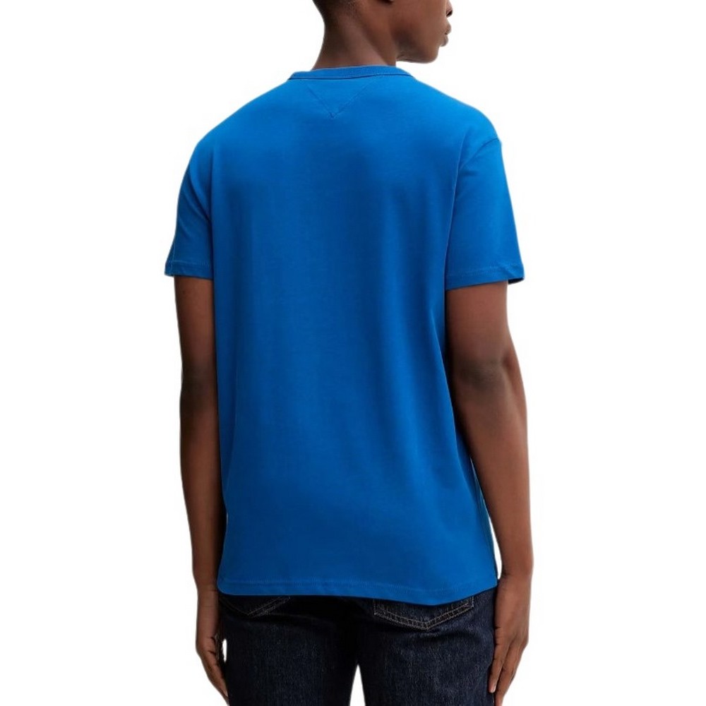 TOMMY JEANS REG BADGE TEE EXT T-SHIRT ΜΠΛΟΥΖΑ ΑΝΔΡΙΚΗ INDIGO