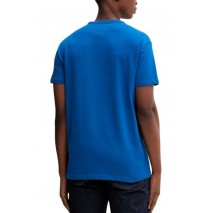 TOMMY JEANS REG BADGE TEE EXT T-SHIRT ΜΠΛΟΥΖΑ ΑΝΔΡΙΚΗ INDIGO