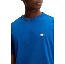 TOMMY JEANS REG BADGE TEE EXT T-SHIRT ΜΠΛΟΥΖΑ ΑΝΔΡΙΚΗ INDIGO