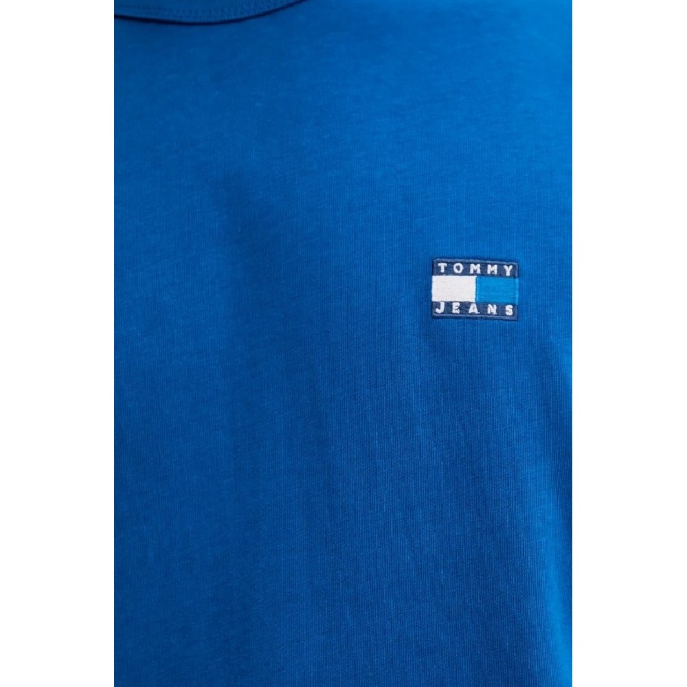 TOMMY JEANS REG BADGE TEE EXT T-SHIRT ΜΠΛΟΥΖΑ ΑΝΔΡΙΚΗ INDIGO