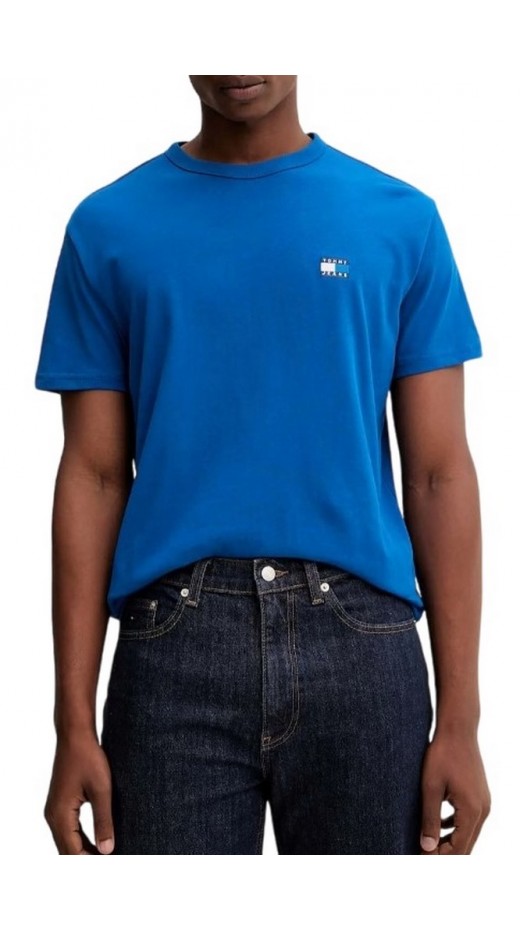 TOMMY JEANS REG BADGE TEE EXT T-SHIRT ΜΠΛΟΥΖΑ ΑΝΔΡΙΚΗ INDIGO