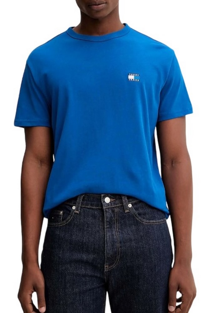 TOMMY JEANS REG BADGE TEE EXT T-SHIRT ΜΠΛΟΥΖΑ ΑΝΔΡΙΚΗ INDIGO