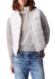 CALVIN KLEIN LGHTWGHT QLTD VST PC ΓΙΛΕΚΟ ΓΥΝΑΙΚΕΙΟ WHITE