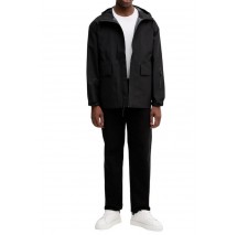 CALVIN KLEIN JEANS LS NYLN OXFRD RLXD S ΜΠΟΥΦΑΝ ΑΝΔΡΙΚΟ BLACK
