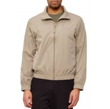 CALVIN KLEIN LS NYLON STAND COLLAR WINDBREAKER ΜΠΟΥΦΑΝ ΑΝΔΡΙΚΟ KHAKI