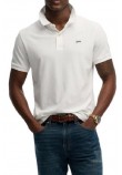 SUPERDRY D1 CLASSIC PIQUE POLO T-SHIRT ΜΠΛΟΥΖΑ ΑΝΔΡΙΚΗ WHITE