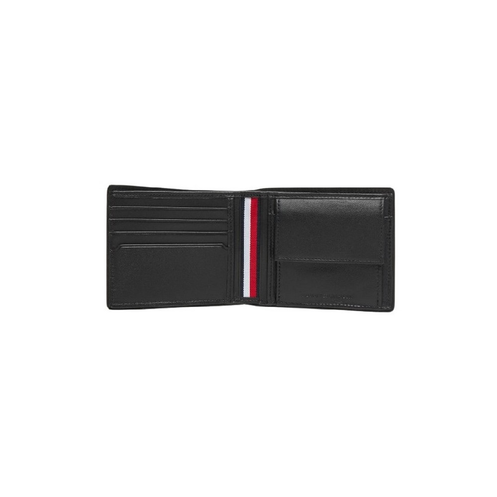 TOMMY HILFIGER  CORP CC & COIN ΠΟΡΤΟΦΟΛΙ ΑΝΔΡΙΚΟ BLACK