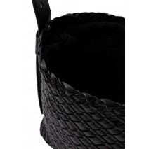 TOMMY HILFIGER BRAIDED SHOULDER BAG ΤΣΑΝΤΑ ΓΥΝΑΙΚΕΙΑ BLACK
