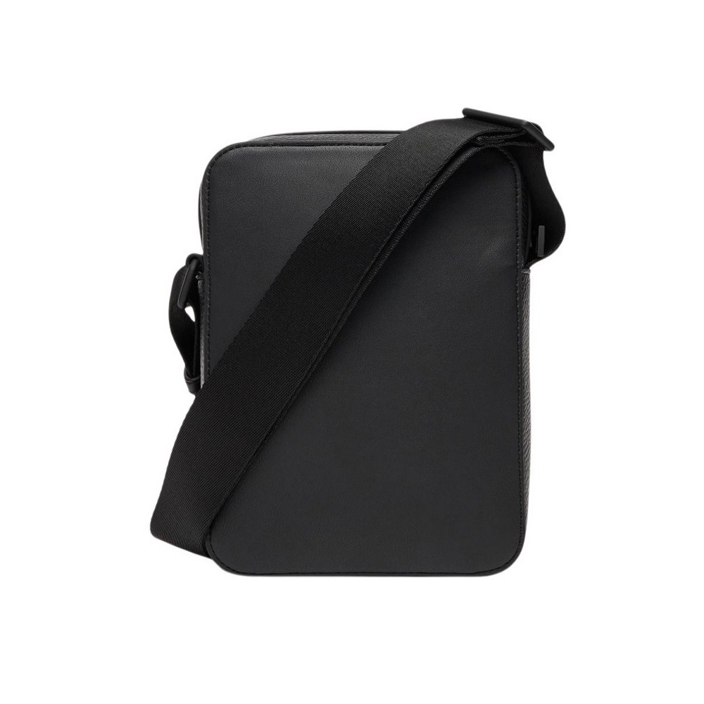 TOMMY HILFIGER MONOGRAM MINI REPORTER ΤΣΑΝΤΑ ΑΝΔΡΙΚΗ BLACK
