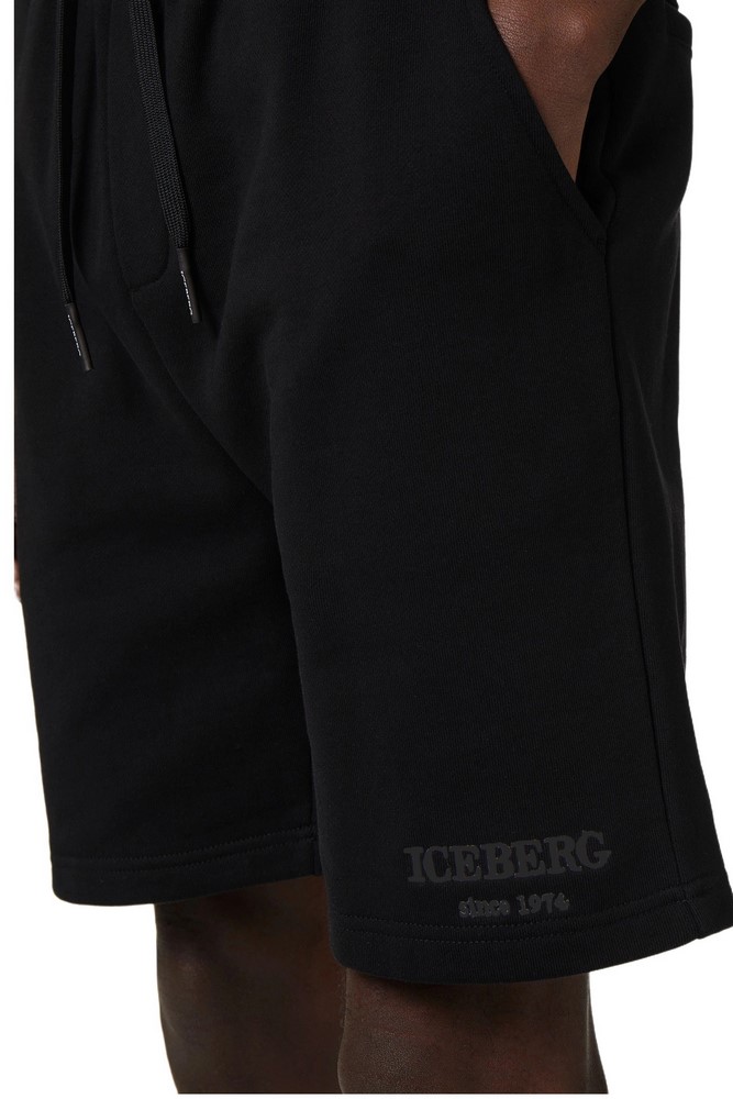 ICEBERG JERSEY ΒΕΡΜΟΥΔΑ ΑΝΔΡΙΚΗ BLACK