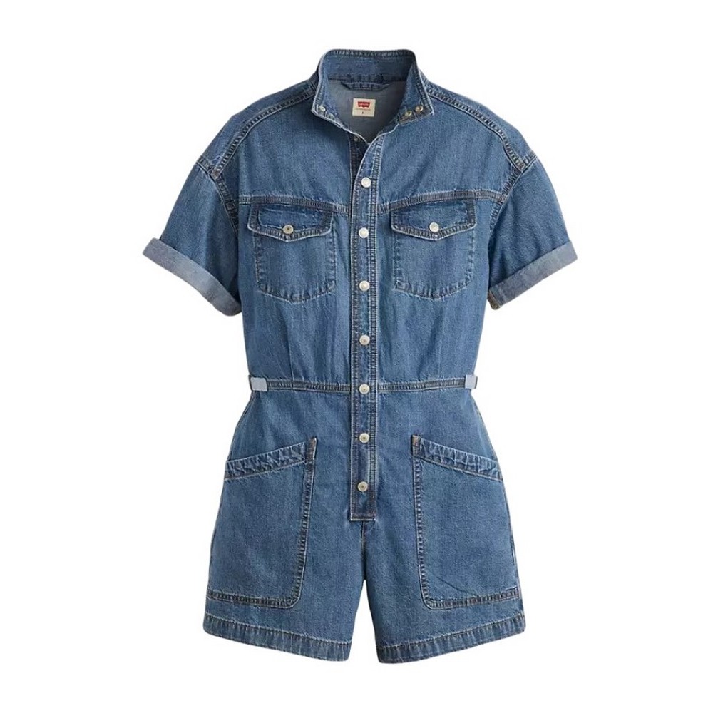 LEVIS SURPLUS ROMPER 001WI0002 ΣΑΛΟΠΕΤΑ ΣΟΡΤΣ ΓΥΝΑΙΚΕΙΟ INDIGO