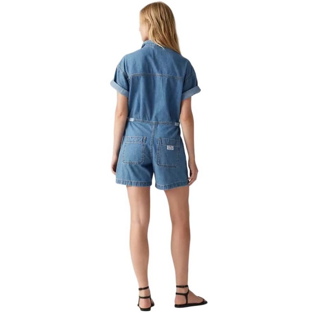 LEVIS SURPLUS ROMPER 001WI0002 ΣΑΛΟΠΕΤΑ ΣΟΡΤΣ ΓΥΝΑΙΚΕΙΟ INDIGO