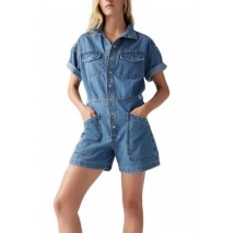 LEVIS SURPLUS ROMPER 001WI0002 ΣΑΛΟΠΕΤΑ ΣΟΡΤΣ ΓΥΝΑΙΚΕΙΟ INDIGO
