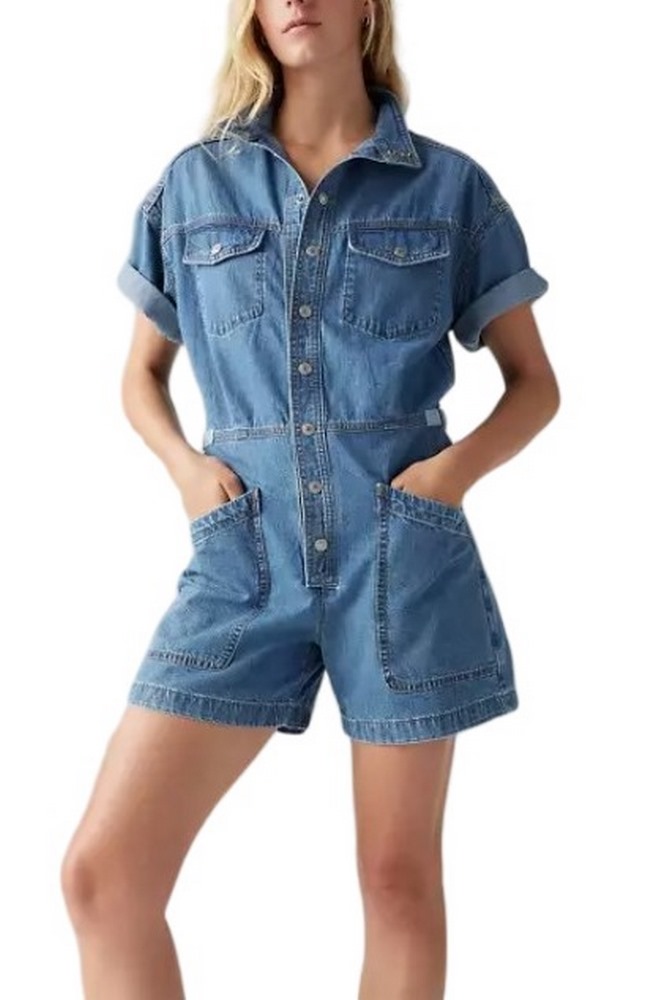 LEVIS SURPLUS ROMPER 001WI0002 ΣΑΛΟΠΕΤΑ ΣΟΡΤΣ ΓΥΝΑΙΚΕΙΟ INDIGO