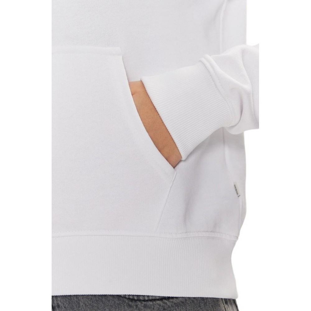GUESS JEANS REG ZIP VINTAGE LOGO SWEAT ΖΑΚΕΤΑ ΦΟΥΤΕΡ ΓΥΝΑΙΚΕΙΑ WHITE
