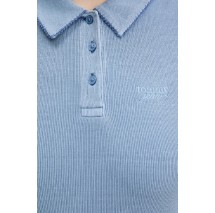TOMMY JEANS GMD RIB POLO SS DRESS ΦΟΡΕΜΑ ΓΥΝΑΙΚΕΙΟ BLUE