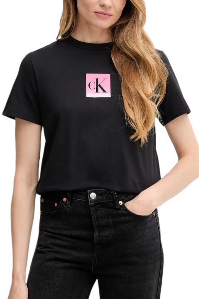 CALVIN KLEIN JEANS CLASSIC FIT TEE T-SHIRT ΜΠΛΟΥΖΑ ΓΥΝΑΙΚΕΙΑ BLACK