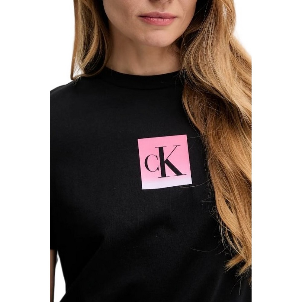 CALVIN KLEIN JEANS CLASSIC FIT TEE T-SHIRT ΜΠΛΟΥΖΑ ΓΥΝΑΙΚΕΙΑ BLACK