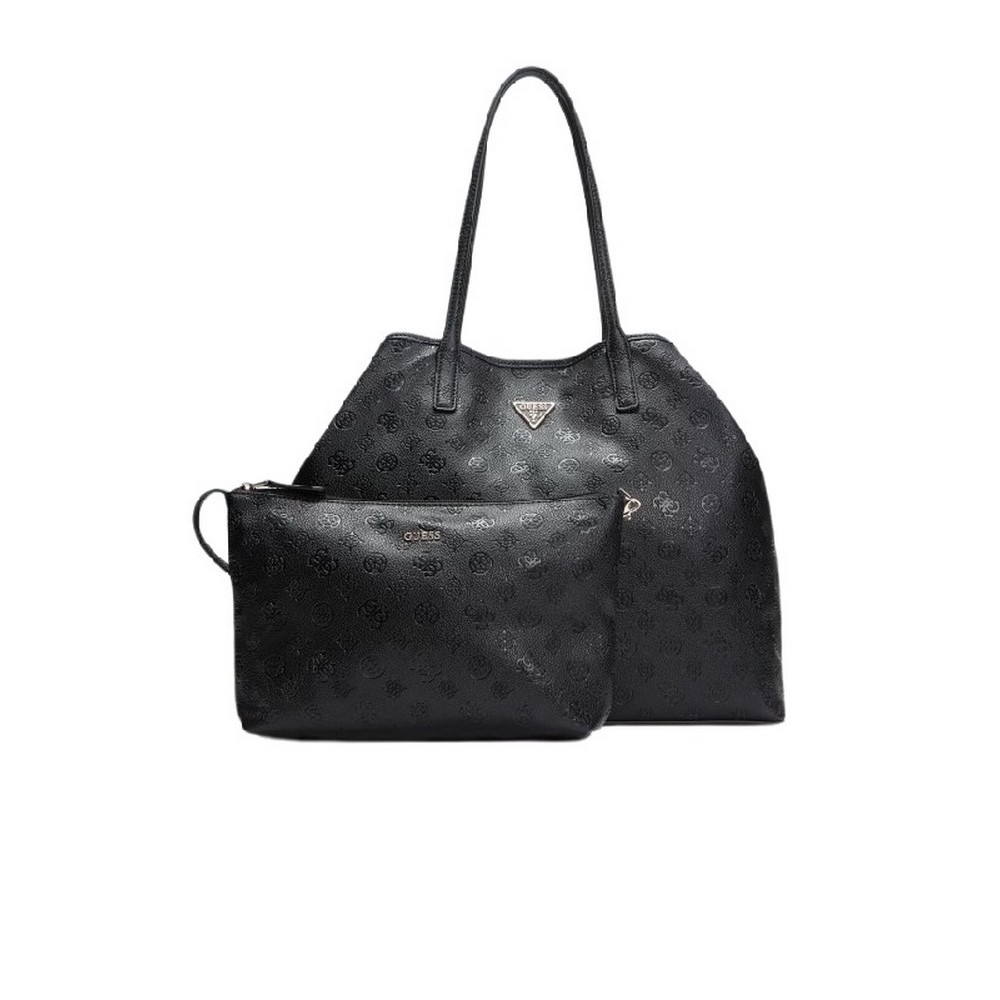 GUESS VICTTORIA LARGE 2 IN 1 TOTE ΤΣΑΝΤΑ ΓΥΝΑΙΚΕΙΑ BLACK