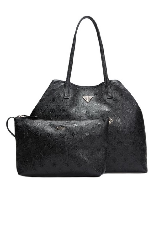 GUESS VICTTORIA LARGE 2 IN 1 TOTE ΤΣΑΝΤΑ ΓΥΝΑΙΚΕΙΑ BLACK