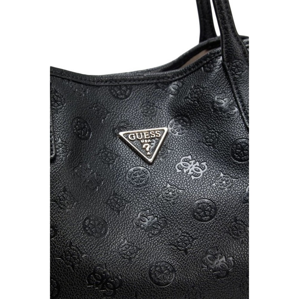 GUESS VICTTORIA LARGE 2 IN 1 TOTE ΤΣΑΝΤΑ ΓΥΝΑΙΚΕΙΑ BLACK