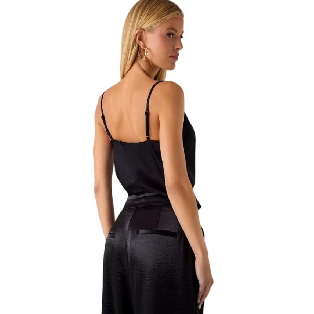 GUESS SL MARA CAMISOLE ΤΟΠ ΓΥΝΑΙΚΕΙΟ BLACK