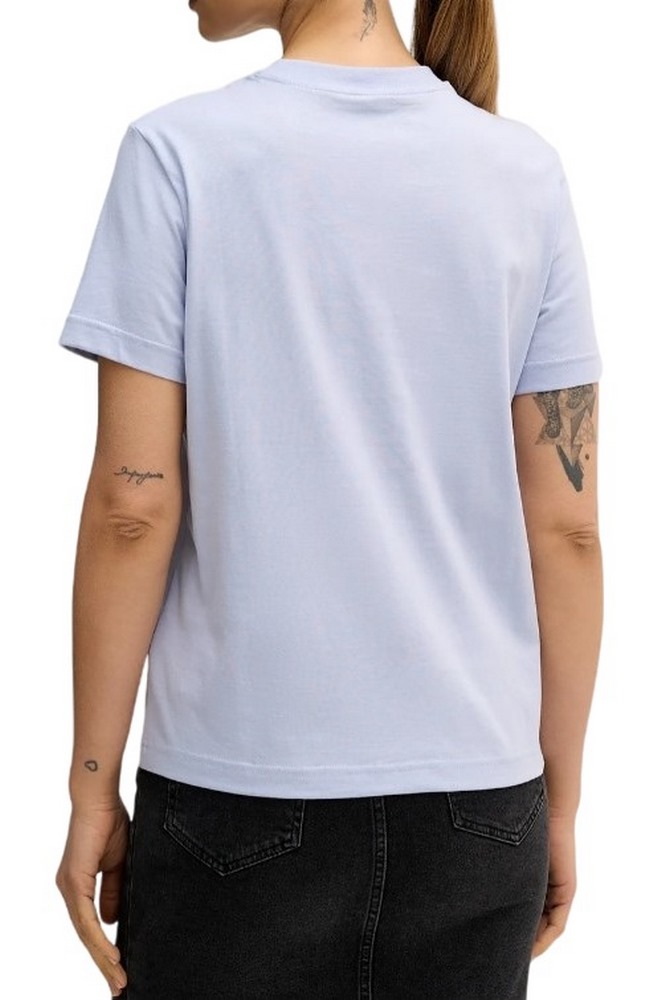 CALVIN KLEIN JEANS HR CLSSC MNLG CNC T-SHIRT ΜΠΛΟΥΖΑ ΓΥΝΑΙΚΕΙΑ BLUE
