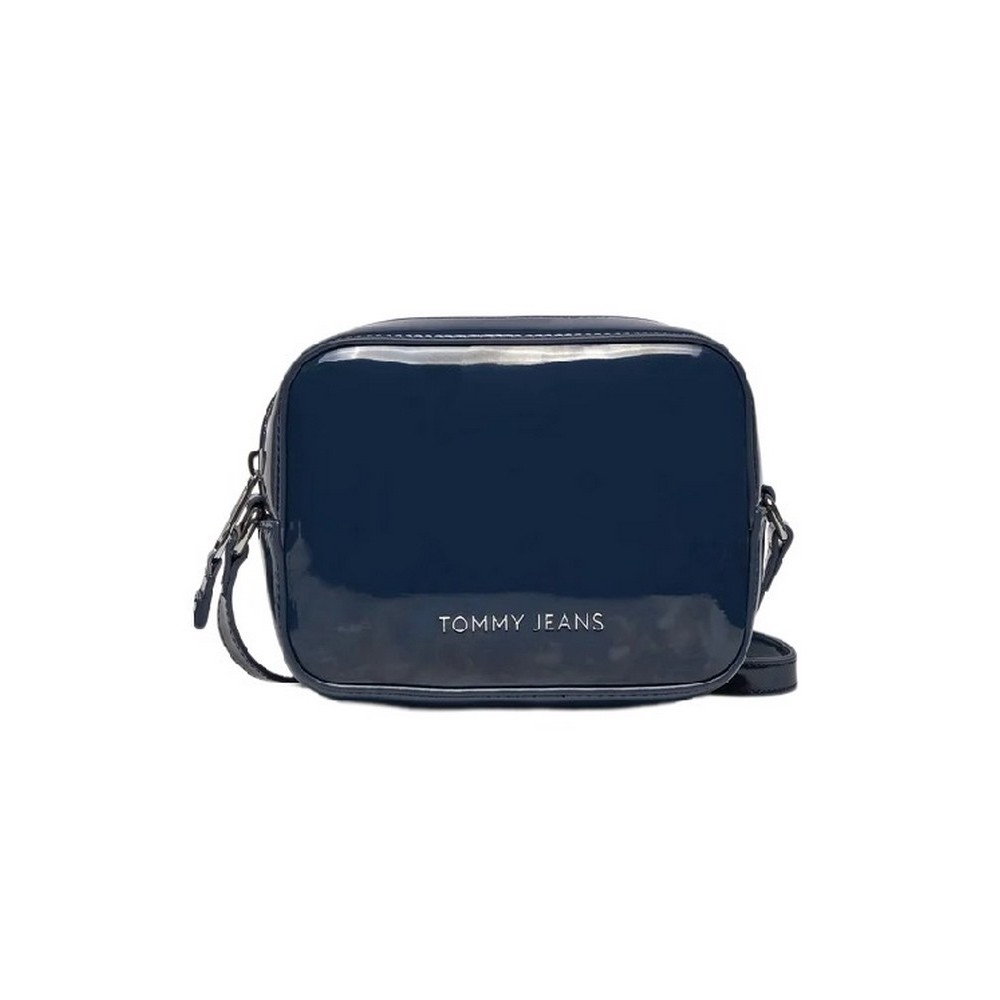 TOMMY HILFIGER TJW ESS MUST CAMERA BAG PATENT ΤΣΑΝΤΑ ΓΥΝΑΙΚΕΙΑ NAVY