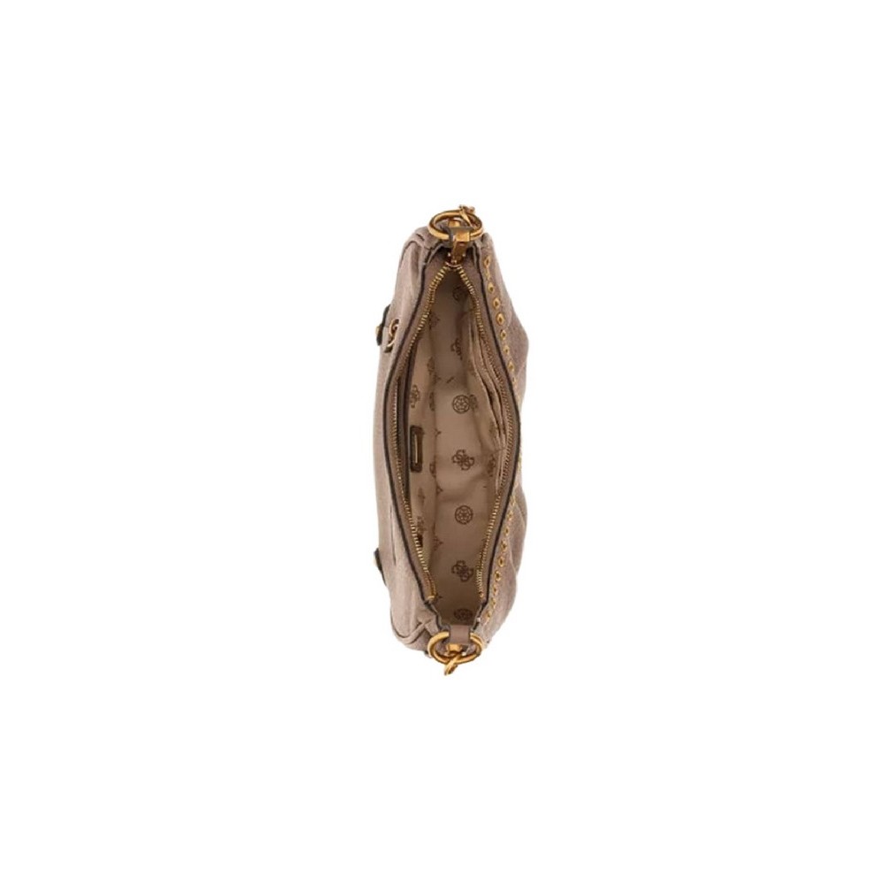GUESS CLELIA CROSSBODY TOP ΤΣΑΝΤΑ ΓΥΝΑΙΚΕΙΑ GREYSTONE