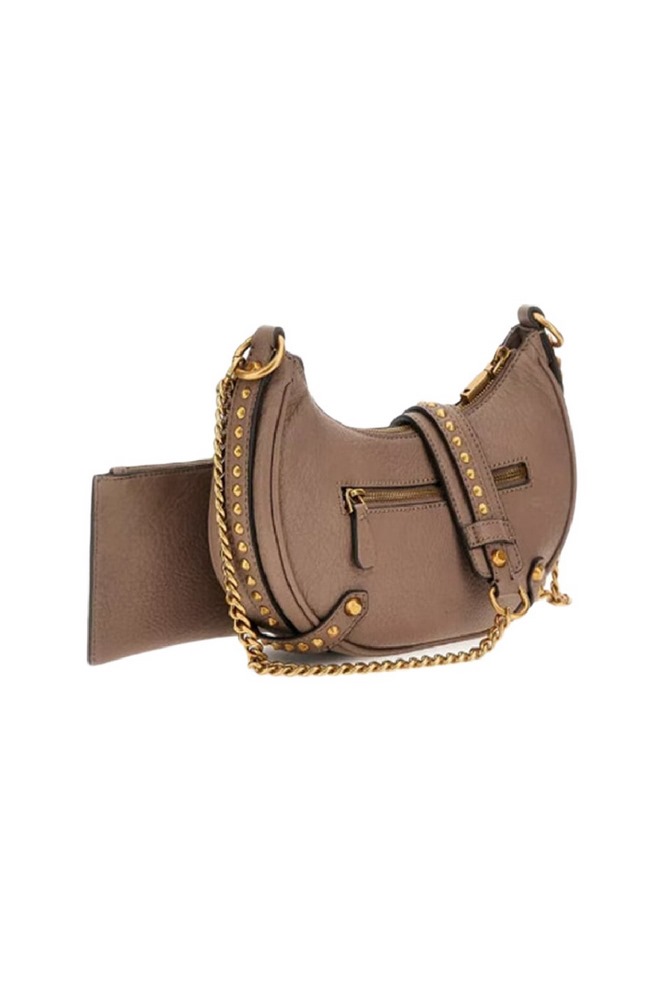 GUESS CLELIA CROSSBODY TOP ΤΣΑΝΤΑ ΓΥΝΑΙΚΕΙΑ GREYSTONE