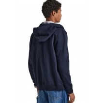 PEPE JEANS E2 DROP 2B RYAN ZIP ΖΑΚΕΤΑ ΦΟΥΤΕΡ ΑΝΔΡΙΚΗ NAVY